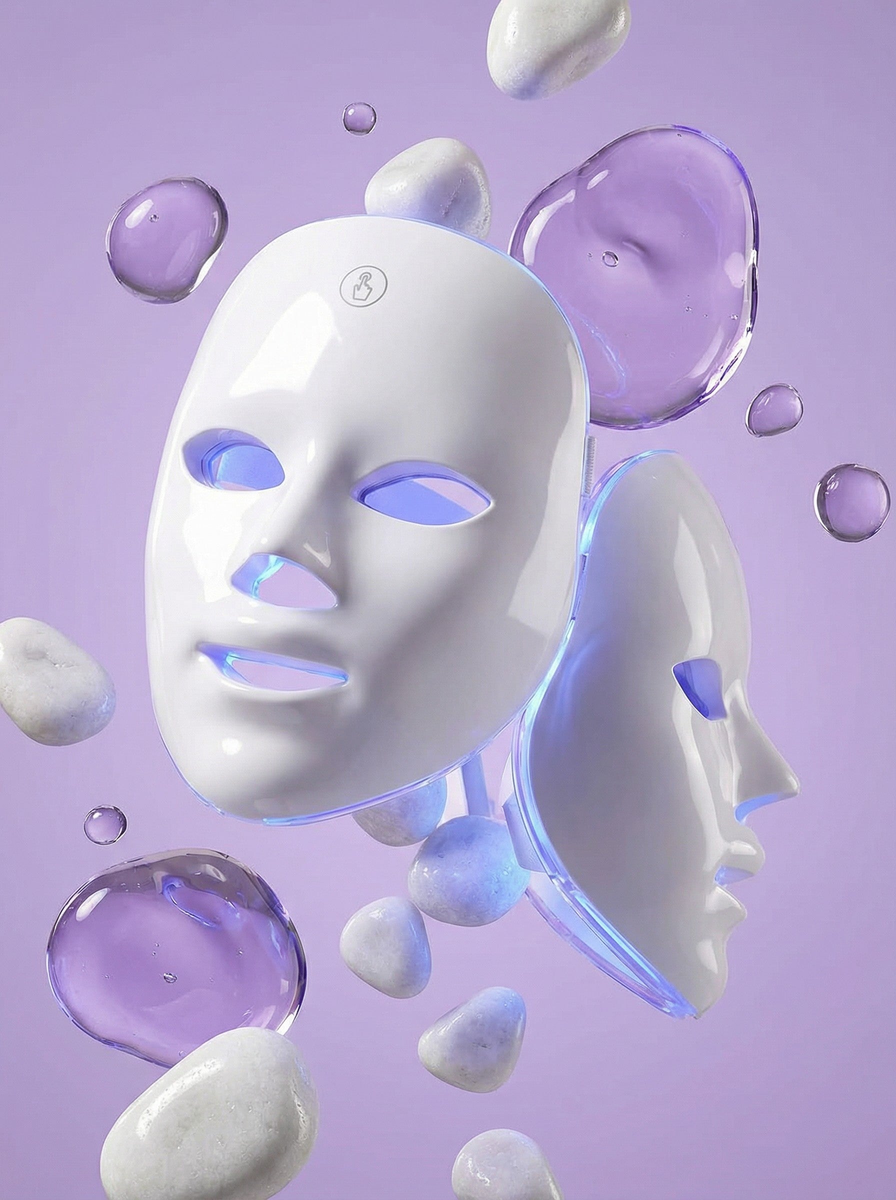 Shape Tactics 7-Color LED Light Therapy Mask for Face – Anti-Aging Skin Rejuvenation Device