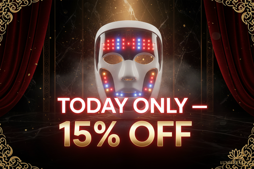 Lumina 4-in-1 LED Therapy Mask - Today Only 15% Off with code LEDMASK15